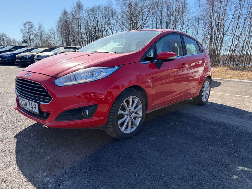 Bild 1 av Ford Fiesta 5-dörrar Ecoboost Powershift 100hk Titanium