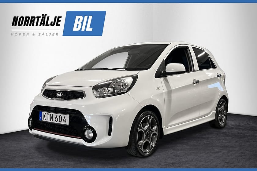 Bild 1 av Kia Picanto 1.2 86 HK AUT BLUETOOTH NYSERV 778KR/ÅR