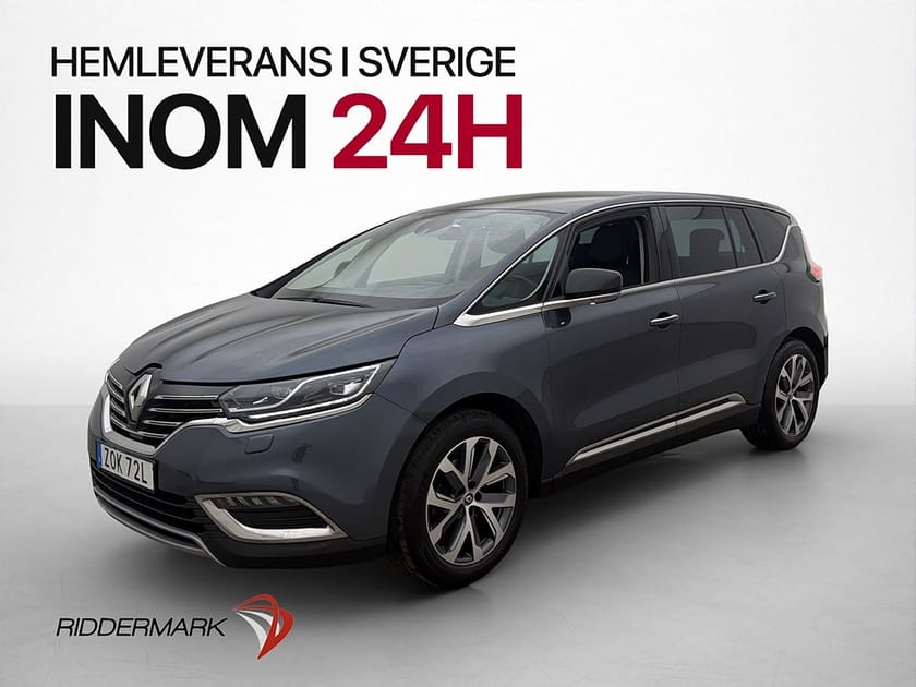 Bild 3 av Renault Espace dCi 160hk Zen Taklucka HUD Kamera Navi Drag