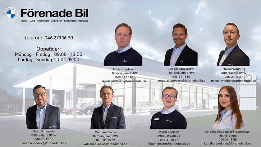 Bild 5 av BMW i4 M60 xDrive Gran Coupé Fully Charged Innovation Drag Adpt Farth 19"