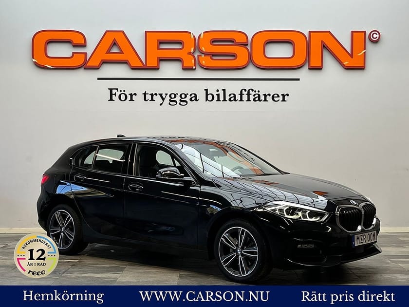 Bild 1 av BMW 118i Steptronic Sport line Värmare Rattvärme Led 140hk
