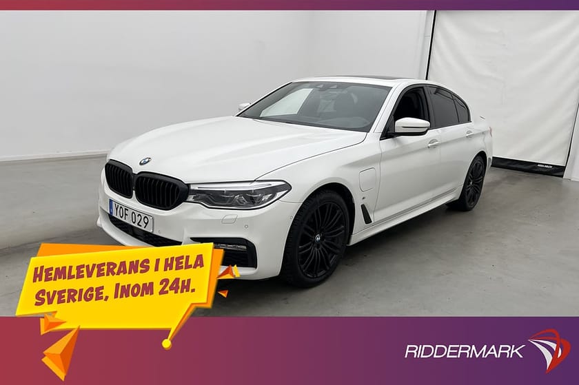 Bild 1 av BMW 530e iPerformance Sedan M Sport Taklucka 360° HiFi HUD CarPlay