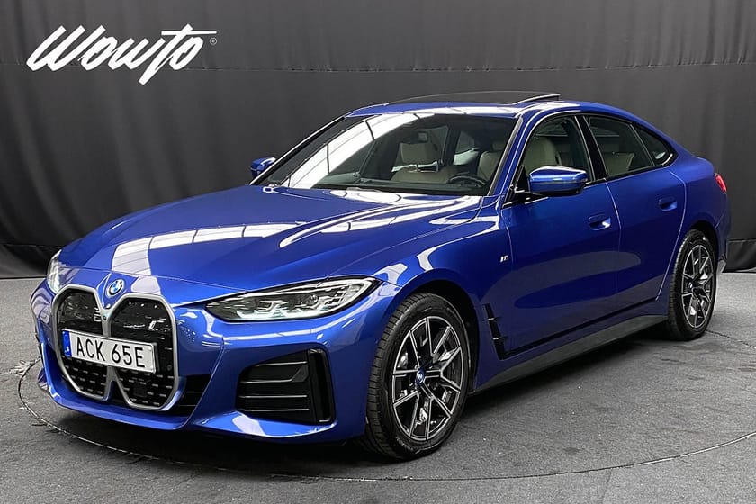 Bild 1 av BMW i4 eDrive40 Gran Coupé 340HK M-Sport /360 /Taklucka /Drag/Moms