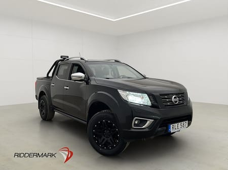 Nissan Navara Dubbelhytt TREK-1 2.3 4WD Drag Diff Skinn Taklucka 1-Ägar