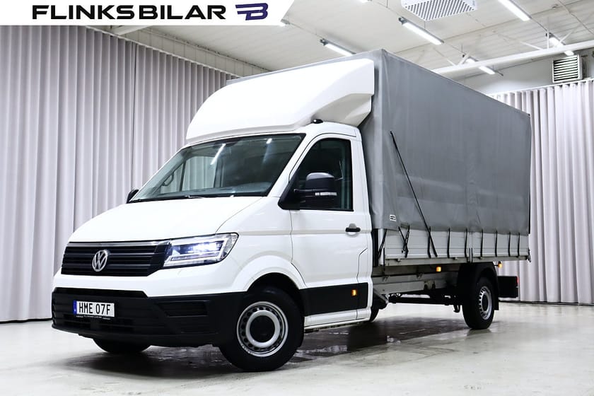 Bild 2 av Volkswagen Crafter Chassi 177HK Automat L4|Flak|Kapell|Momsbil