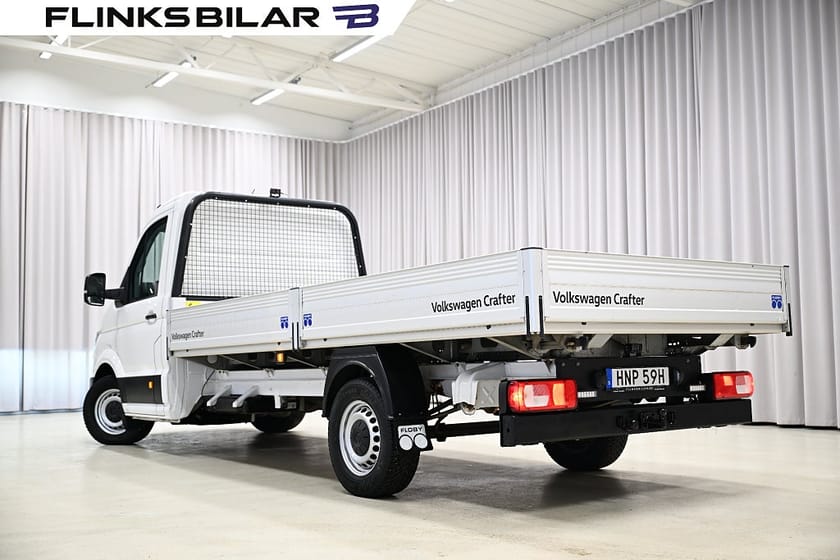 Bild 5 av Volkswagen Crafter Chassi 2.0 TDI 177HK L4|Flak|LED|Drag|Värmare|Backkamera|Moms