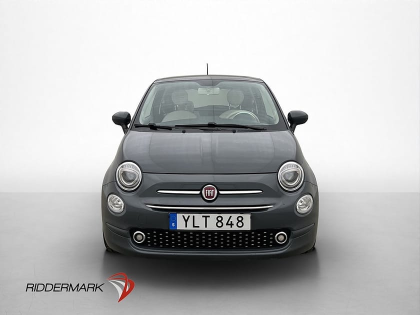 Bild 2 av Fiat 500 Lounge 69hk Taklucka Bluetooth Skinn/Tygklädsel