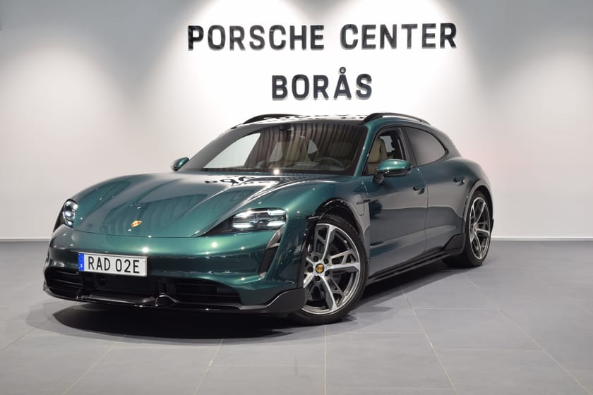 Bild 1 av Porsche Taycan Turbo S Cross Turismo / PTS - Racing Green