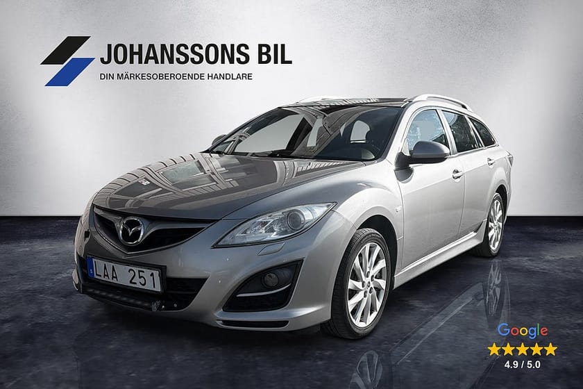 Bild 1 av Mazda 6 Wagon 2.0 MZR-DISI Dragkrok/Motorvärmare Nybesiktigad