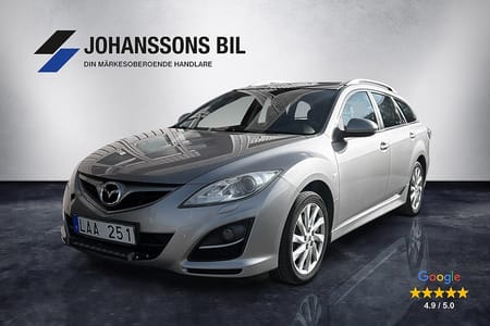 Mazda 6 Wagon 2.0 MZR-DISI Dragkrok/Motorvärmare Nybesiktigad