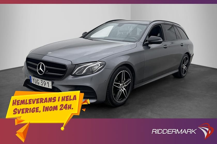 Bild 2 av Mercedes-Benz E 200 T d AMG Pano Widescreen Kamera Drag Navi
