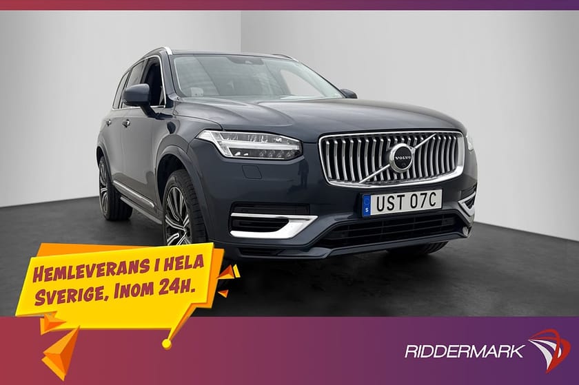Bild 1 av Volvo XC90 T8 AWD Inscription 7-Sits Värm Wool H/K 360° HUD