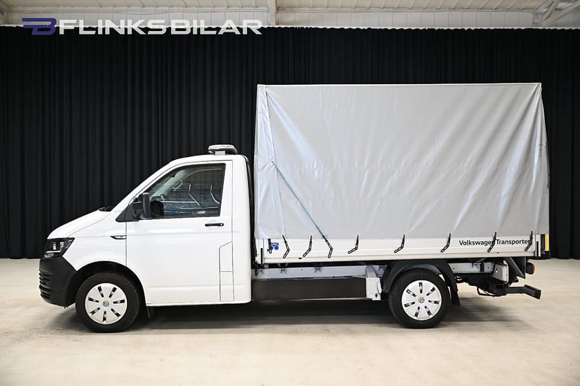Bild 2 av Volkswagen Transporter Chassi Cab 4Motion DSG 150HK Flak|BG-Lyft|Kapell|Moms