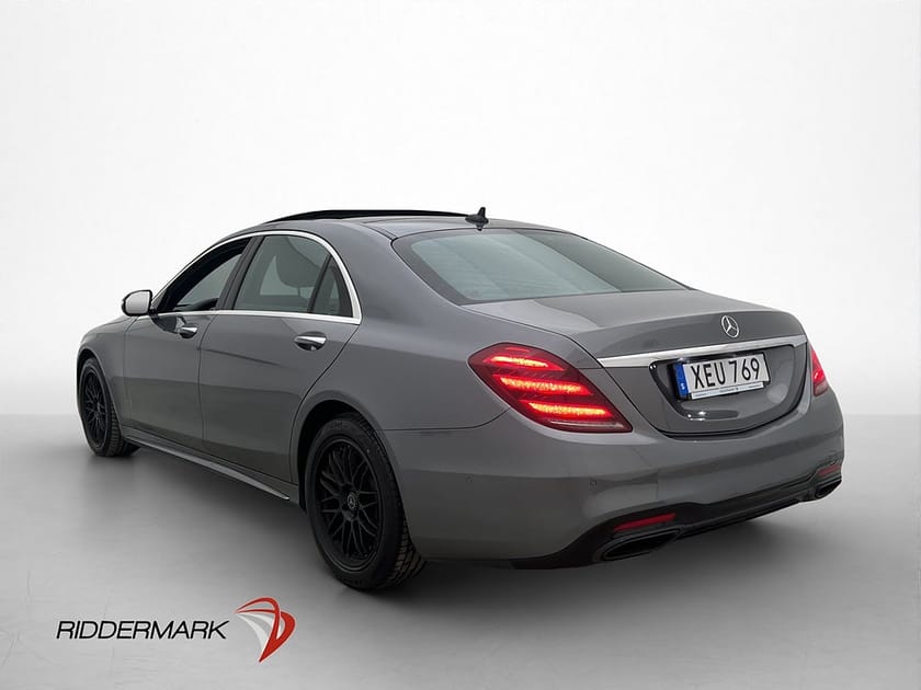 Bild 4 av Mercedes-Benz S 400 d 4MATIC L 400d Long 4M 340hk AMG Pano D-Värm Burm 360°