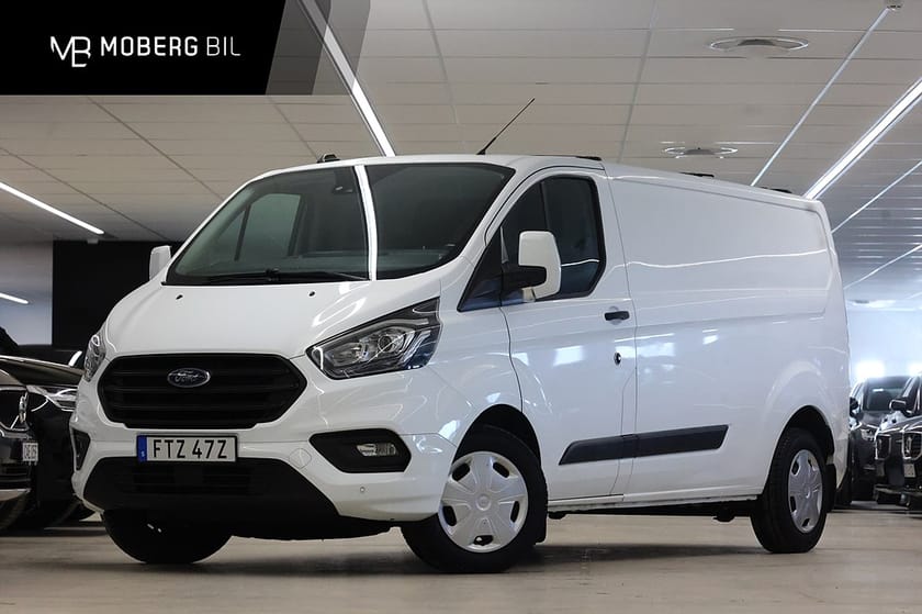 Bild 1 av Ford Transit Custom 300 2.0 EcoBlue 130hk L2 3-Sits Drag B-Kamera V-inrett