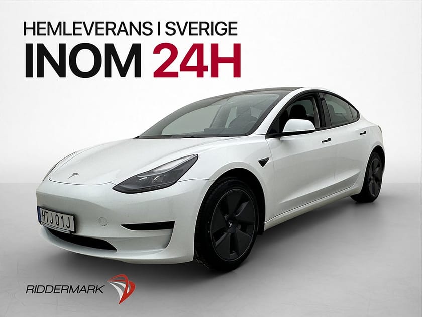 Bild 1 av Tesla Model 3 Standard Range Autopilot Svensksåld MOMS
