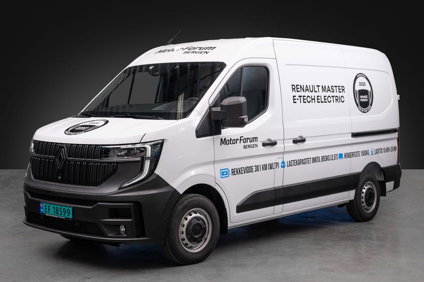 Bilde 1 av Renault Master E-Tech Electric L2H2 Van of the year 2025!