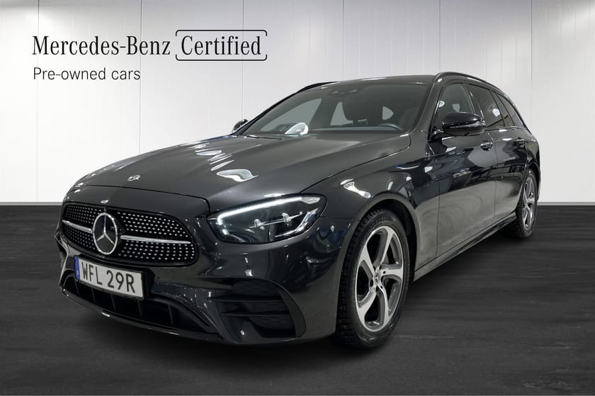 Bild 1 av Mercedes-Benz E 220 T d 4MATIC AMG DRAG VÄRMARE