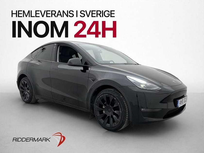 Bild 4 av Tesla Model Y Long Range AWD 514hk AP Pano Svensksåld MOMS