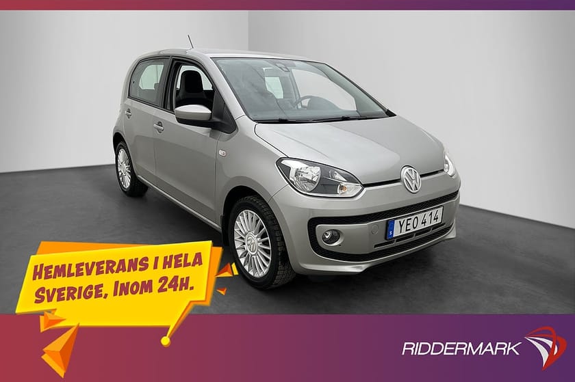 Bild 1 av Volkswagen up! 1.0 MPI 75hk high Navi Sensorer 2 Brukare