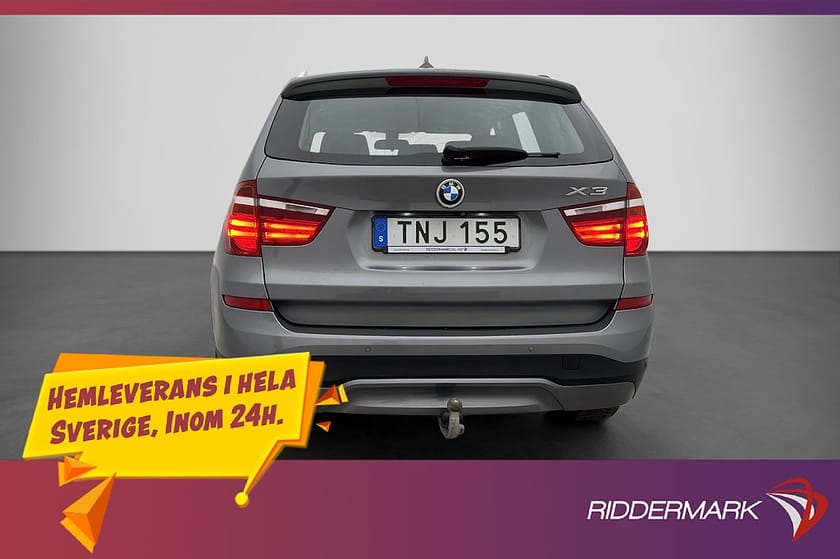 Bild 5 av BMW X3 xDrive20d 190hk Dragkrok Backkamera Skinn
