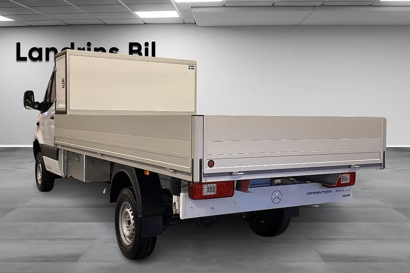 Bild 3 av Mercedes-Benz Sprinter 319 CDI 4x4 Chassi A3, 4x4, Flak,  "KOMMUNLÅDA"
