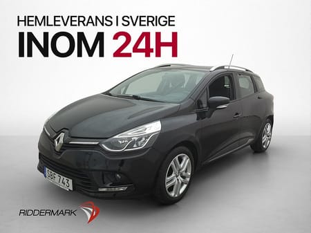 Renault Clio Sport Tourer 0.9 TCe 90hk Zen Navi Farthållare