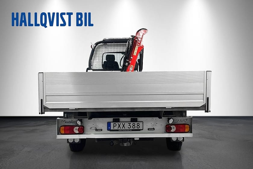 Bild 5 av Renault Master Chassi Cab 3.5T 170hk Manuell Kranbil Blixtljus Värmare