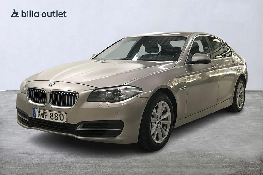 Bild 1 av BMW 520d Sedan 184hk Läder Rattvärm P-sensor