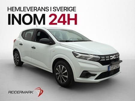 Dacia Sandero 1.0 TCe 91hk Extra ljus P-Sensorer Farthållare