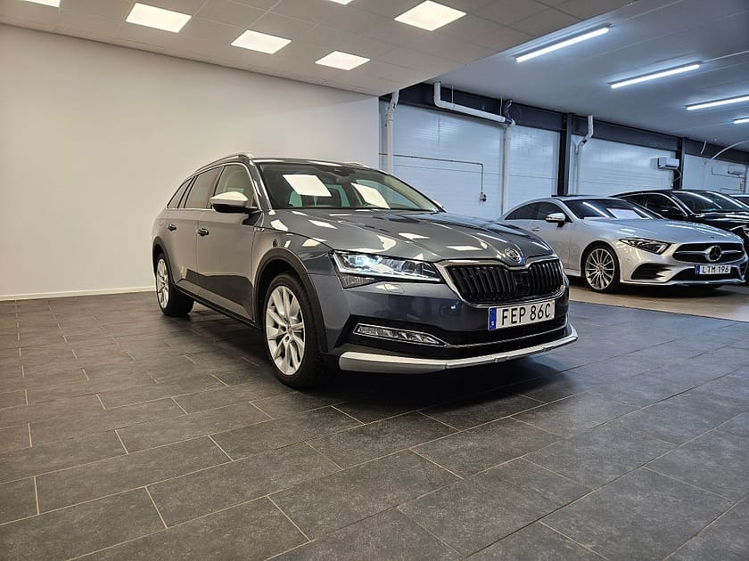 Bild 5 av Škoda Superb Scout Skoda 2.0TDI 190hk 4x4 Businessline Cockpit Värmare