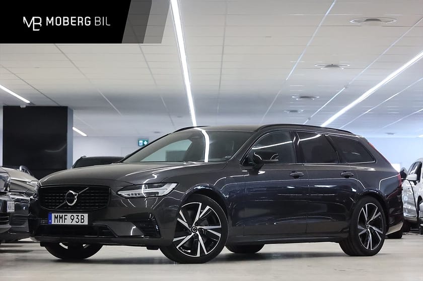 Bild 1 av Volvo V90 Recharge T6 AWD 340hk R-Design H/K Pano Keyless B-Kamera