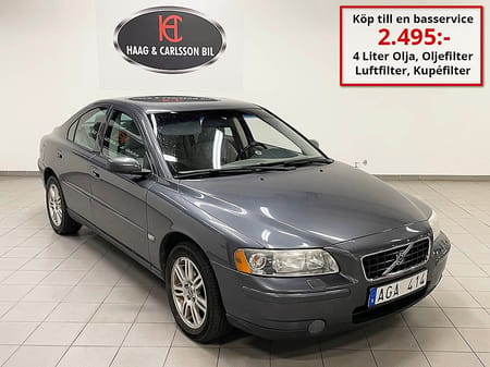 Volvo S60 2,4 140Hk Bensin 30L (Gas pluggat)