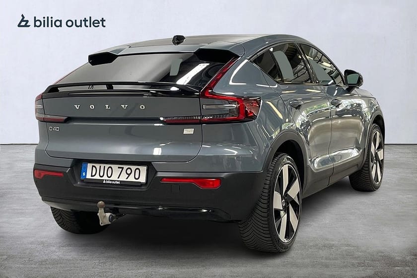 Bild 5 av Volvo C40 Recharge Twin motor Ultimate 408hk Pano Drag V-pump 360°