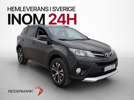 Toyota RAV4 AWD 151hk Edition Feel Kamera Drag Rails