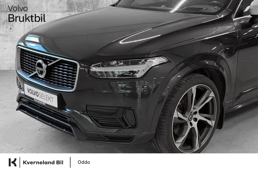 Bilde 5 av Volvo XC90 T8 R Design B&W/Luftfjæring/360kam/H:feste/22"