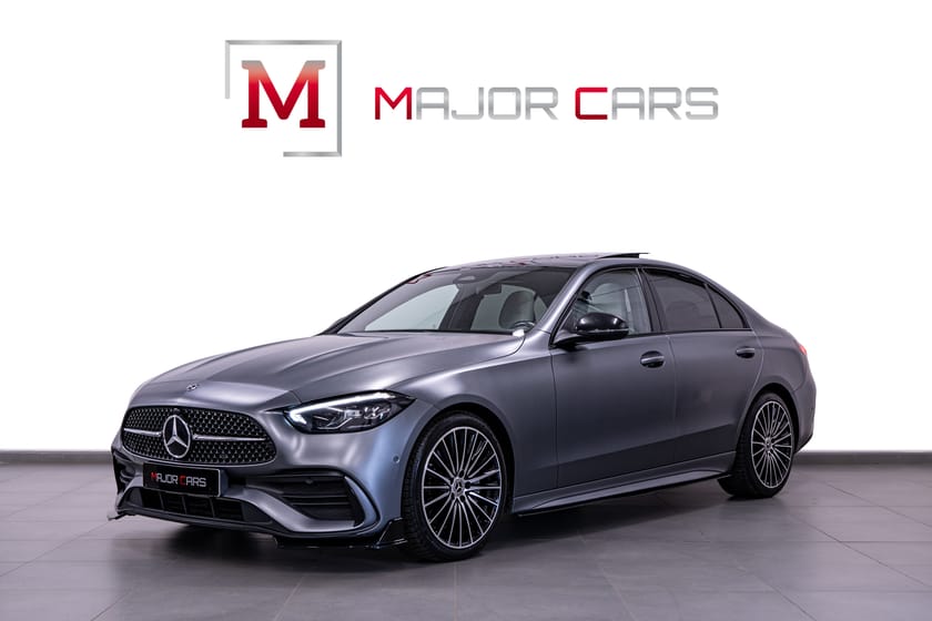 Bild 2 av Mercedes-Benz C 200 AMG Line MAGNO Designo Pano Night Ambient 204hk
