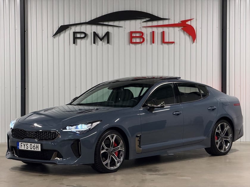 Bild 1 av Kia Stinger GT AWD 3.3 T-GDi Panorama Harman&Kardon HUD 360-Kamera