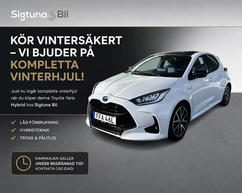 Bild 1 av Toyota Yaris Hybrid CVT Style / Panorama / JBL