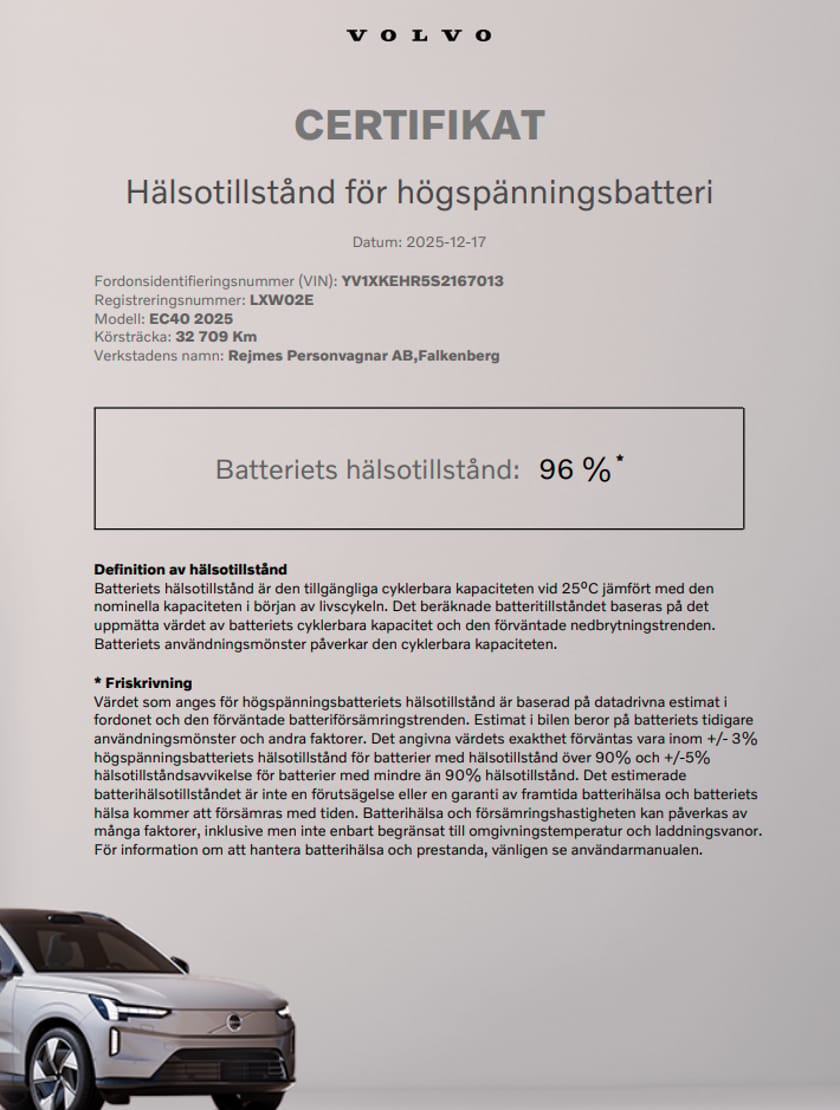 Bild 4 av Volvo EC40 Single Motor Extended Range R Plus Edt | 360 Kamera | Google |