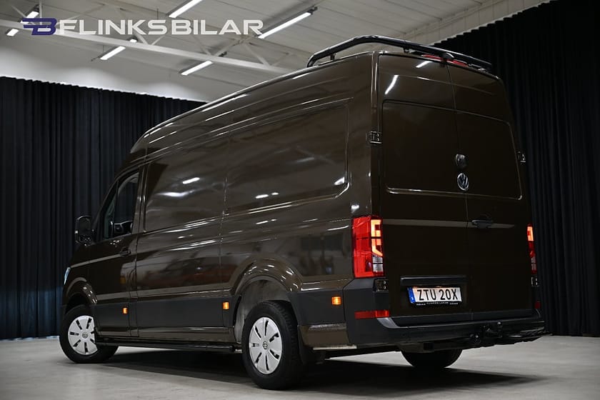 Bild 4 av Volkswagen Crafter 177HK Automat|V-Inredd|LED|Drag|Värmare|Backkamera|Moms