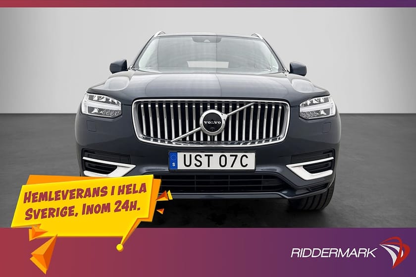 Bild 2 av Volvo XC90 T8 AWD Inscription H/K 360° HuD P-Värm Drag Navi