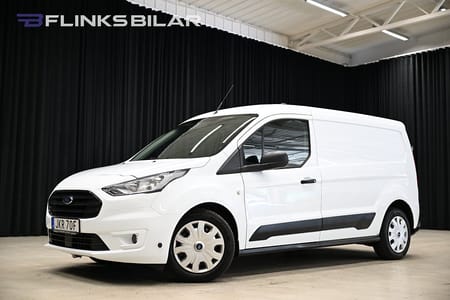 Ford Transit Connect 210 LWB 100HK L2|Automat|V-Inredd|Lågmil|EnÄgare|SeUtr!