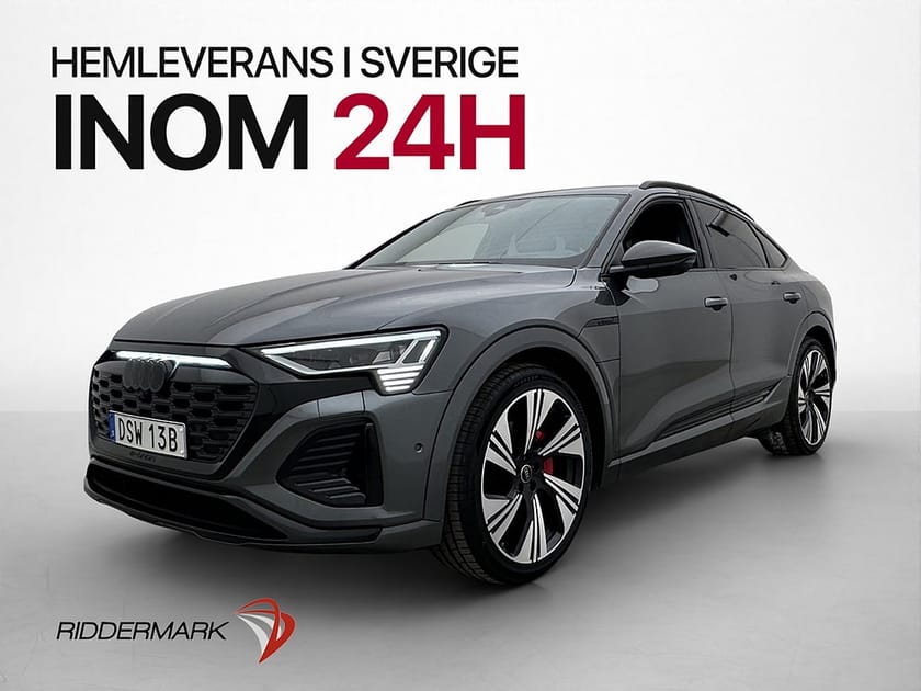 Bild 1 av Audi Q8 Sportback 55 e-tron quattro Q S-Line Pano B&O Luft Dragkrok
