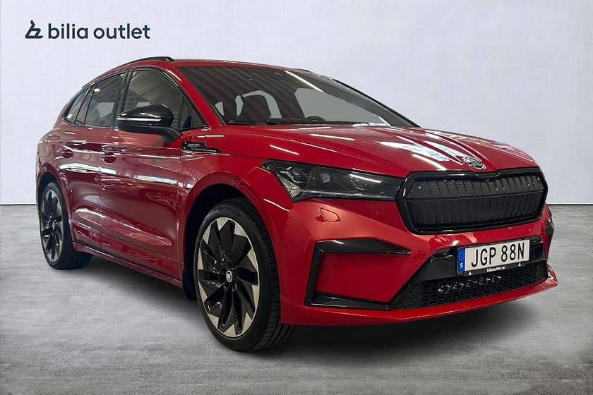 Bild 4 av Škoda Enyaq iV 80 Skoda Sportline 204hk Massage Navi HuD Drag Carplay 360°k