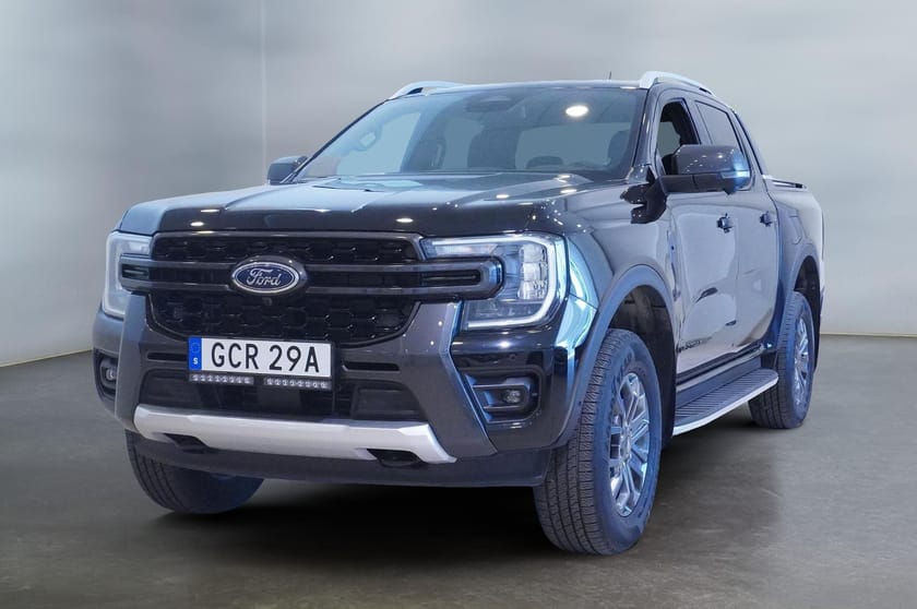 Bild 1 av Ford Ranger Dubbelhytt Double Cab Wildtrak 3.0l Td V6 240 hk E-4wd 10AT Dragkrok 360 Kamera Läderklädsel