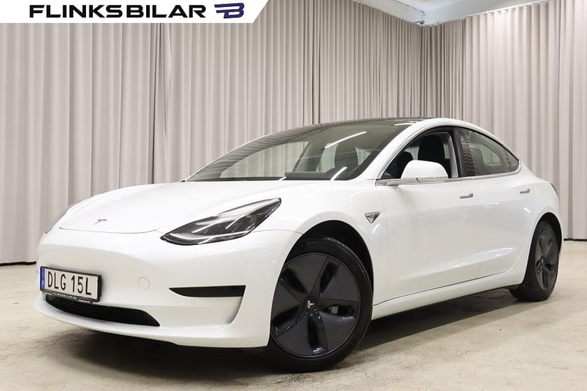 Bild 1 av Tesla Model 3 Standard Range Plus 5300Mil Svensksåld