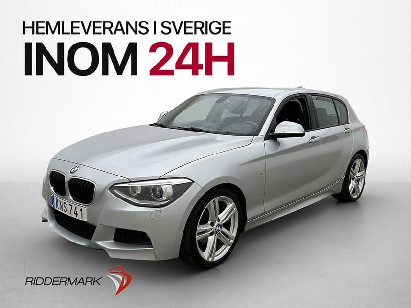 Bild 3 av BMW 118d 143hk  M Sport HiFi-Ljud P-Sensorer Farthållare