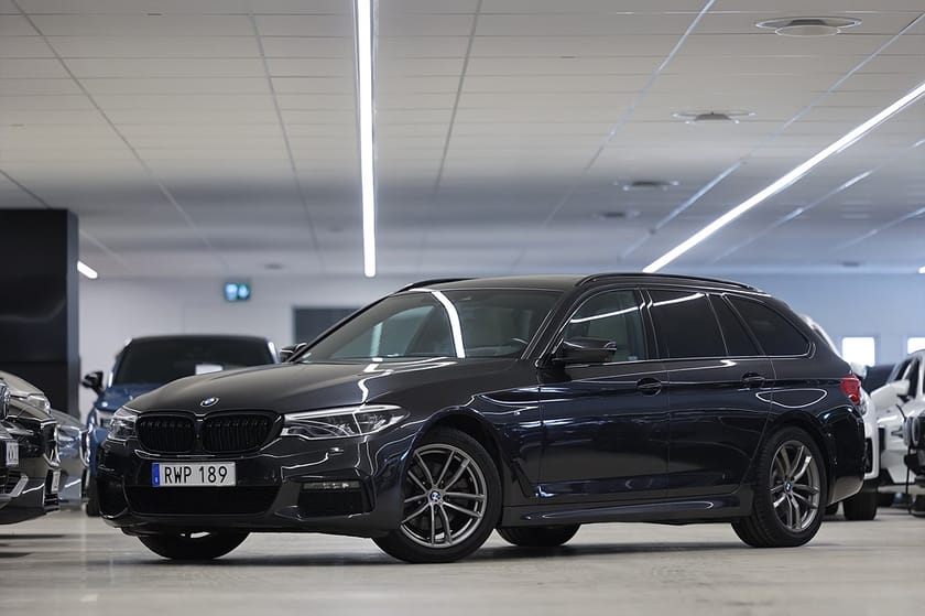 Bild 3 av BMW 520d xDrive Touring 190hk M Sport Pano 360 H/K Läder HUD Drag