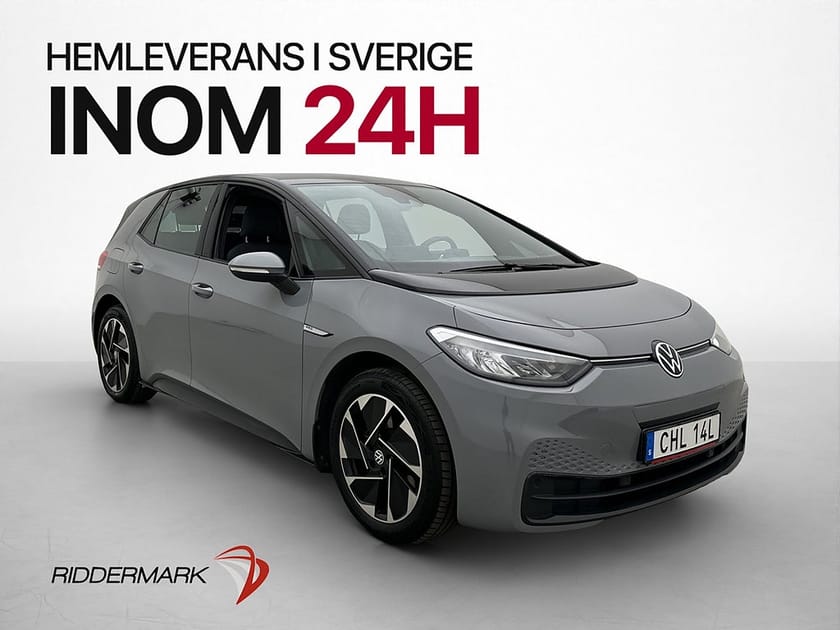 Bild 1 av Volkswagen ID.3 Pro Performance 204hk Värm Sensorer CarPlay